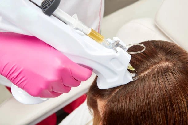 Terapia capilar para queda de cabelo